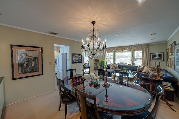 Chandelier, Dining room, Interior, Living room, Recessed Lighting