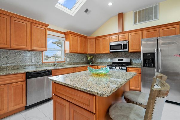 Interior, Kitchen, Recessed Lighting, Stainless Steel Appliances