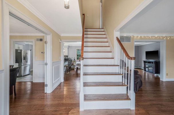 Dining room, Interior, Wood Texture Flooring