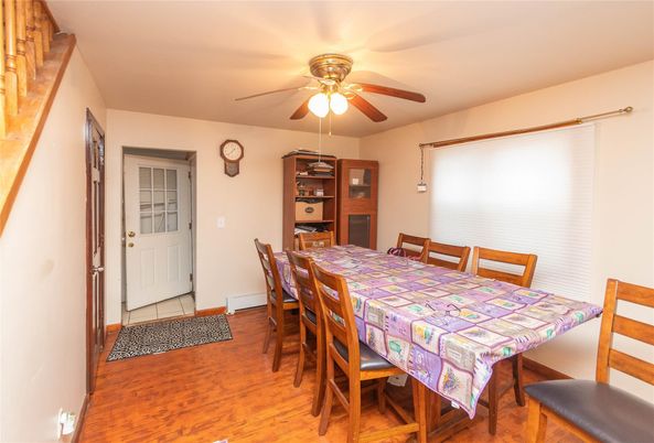 Dining room, Interior, Wood Texture Flooring