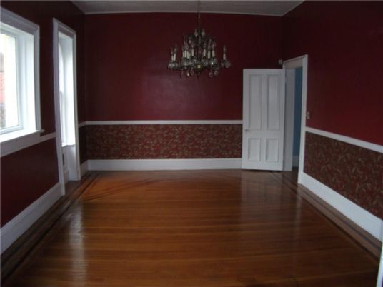 Chandelier, Empty room, Interior, Wood Texture Flooring