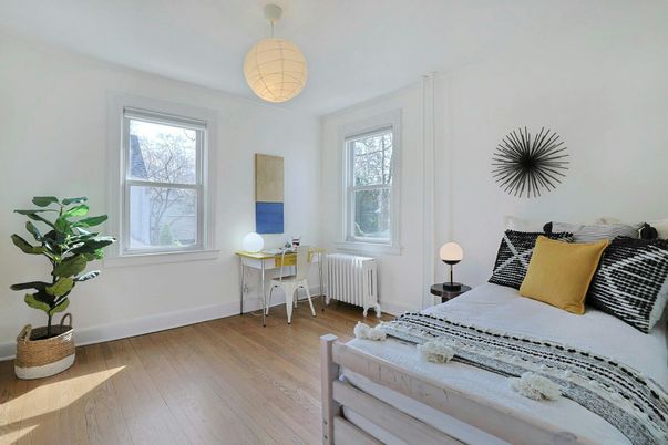 Bedroom, Home Office, Interior, Wood Texture Flooring