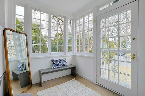 Interior, Sun Room, Wood Texture Flooring