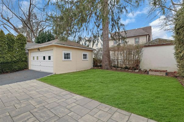 Backyard, Detached Garage, Exterior