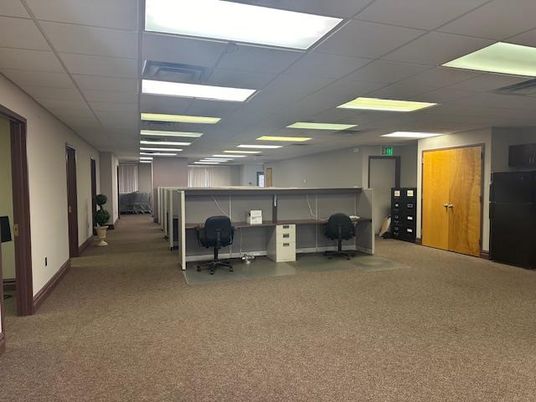 Home Office, Interior, Recessed Lighting