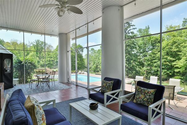 Dining room, Interior, Pool, Sun Room