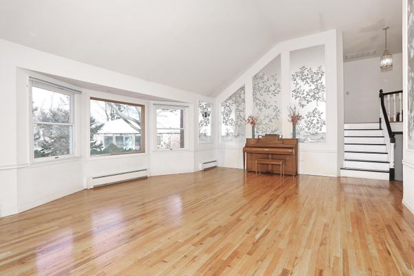 Interior, Pendant Lights, Piano, Wood Texture Flooring