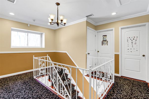 Chandelier, Interior, Recessed Lighting