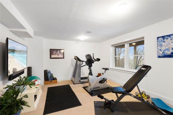 Fitness Equipment, Interior, Recessed Lighting