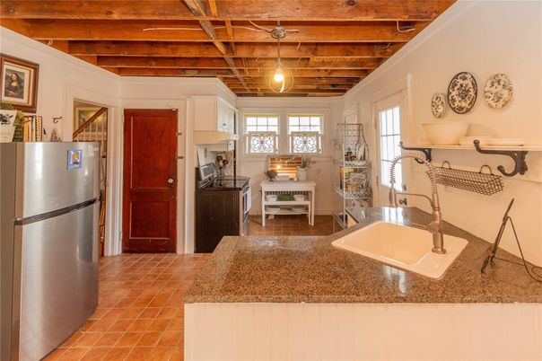 Interior, Kitchen, Wooden Beams, Wooden Ceilings