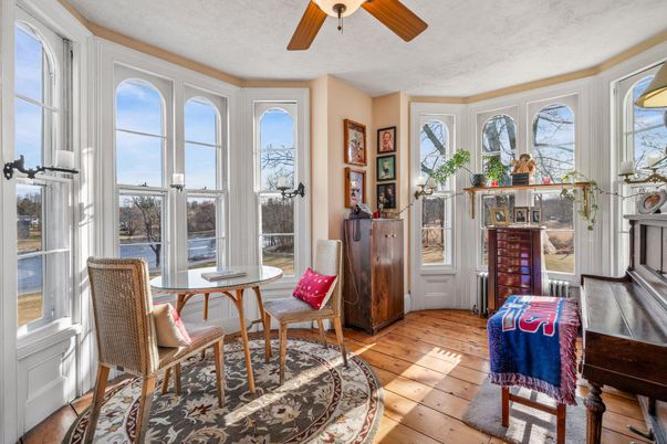 Interior, Sun Room, Wood Texture Flooring