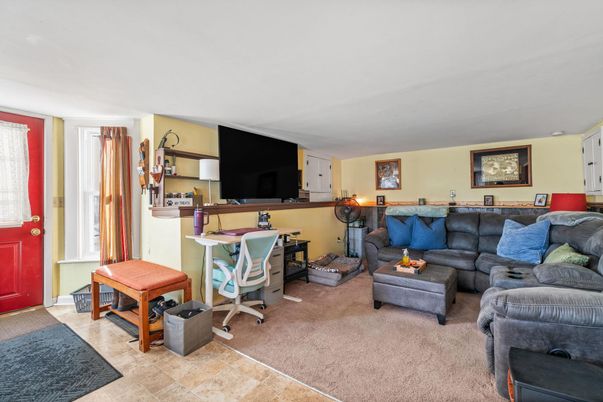 Home Office, Interior, Living room