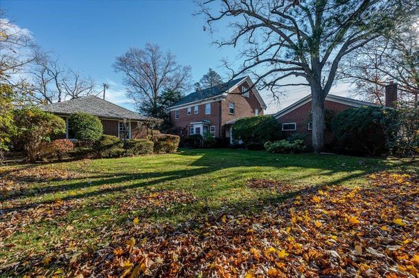 Backyard, Exterior, Facade, Brick Facade, Tudor Revival
