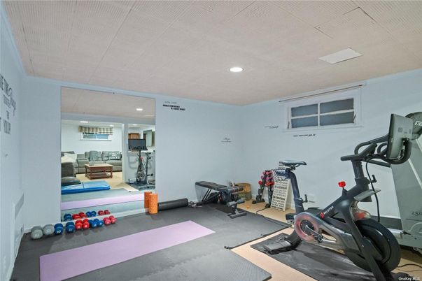 Fitness Equipment, Interior, Recessed Lighting