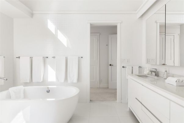Bathroom, Dual Sink Vanities, Free Standing Baths, Interior