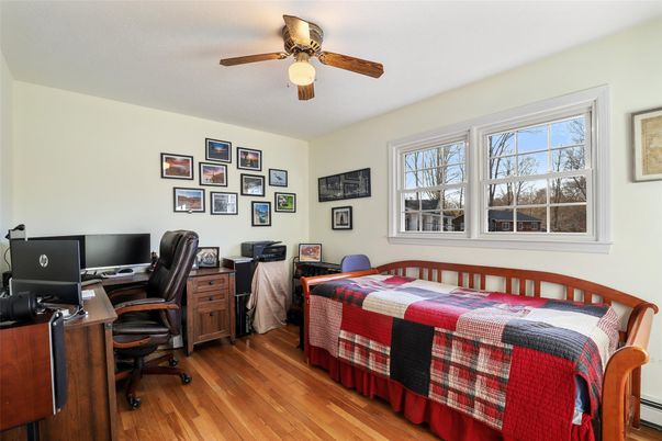 Bedroom, Home Office, Interior, Wood Texture Flooring
