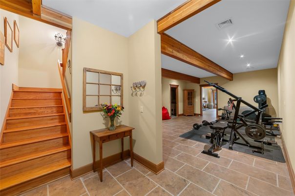 Fitness Equipment, Interior, Recessed Lighting