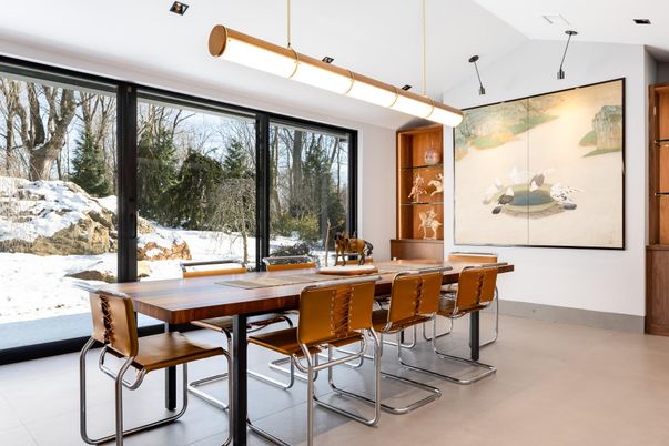 Dining room, Interior, Pendant Lights