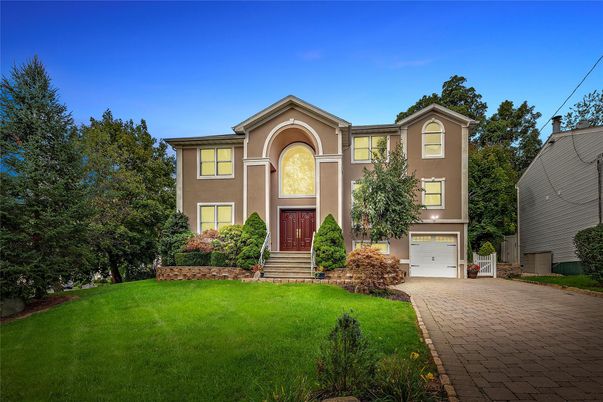 Attached, Backyard, Exterior, Facade, Mediterranean
