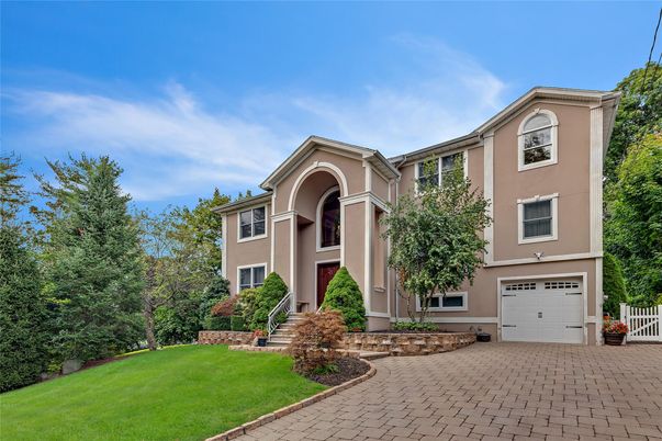 Attached, Backyard, Exterior, Facade, Mediterranean