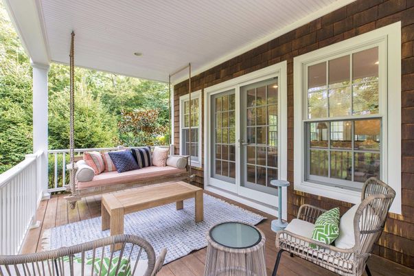 Exterior, Wood Texture Flooring