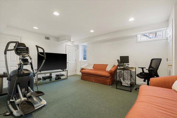 Fitness Equipment, Home Office, Interior, Recessed Lighting