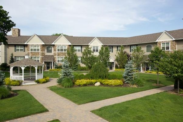 Backyard, Exterior, Facade, Condo Building