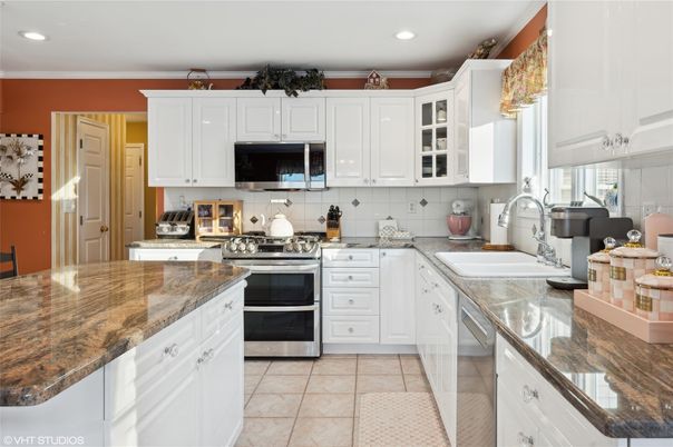 Interior, Kitchen, Recessed Lighting, Stainless Steel Appliances
