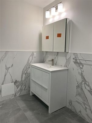 Bathroom, Interior, Marble Walls