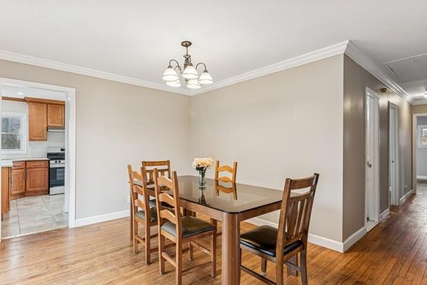 Chandelier, Dining room, Interior, Kitchen, Wood Texture Flooring