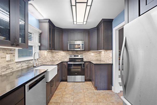 Interior, Kitchen, Stainless Steel Appliances