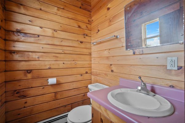 Bathroom, Interior, Wooden Walls