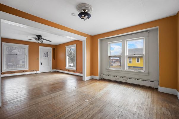 Empty room, Interior, Wood Texture Flooring