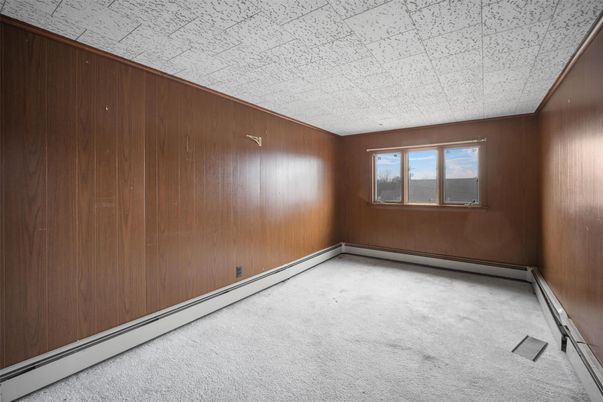 Empty room, Interior, Wooden Walls