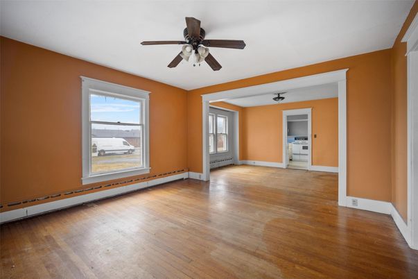 Empty room, Interior, Wood Texture Flooring