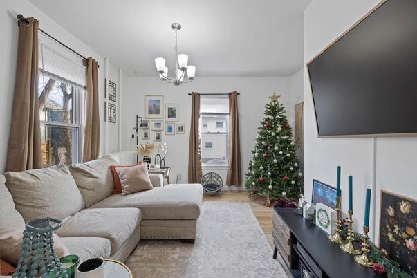 Chandelier, Interior, Living room, Pendant Lights, Wood Texture Flooring
