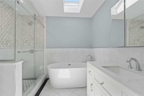 Bathroom, Free Standing Baths, Glass Shower, Interior