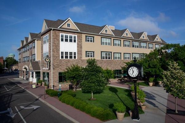 Exterior, Facade, Brick Facade, Condo Building