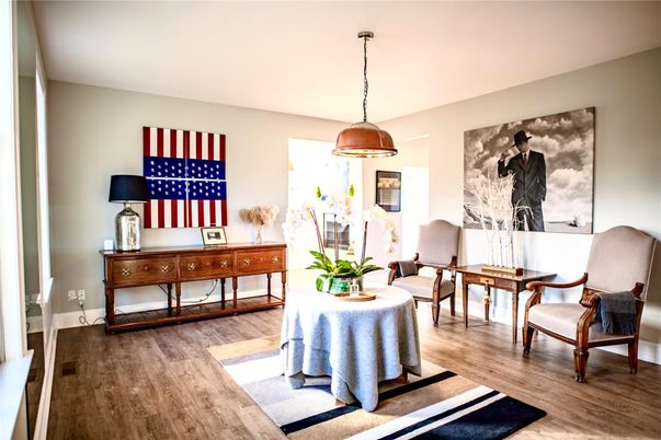 Interior, Pendant Lights, Wood Texture Flooring