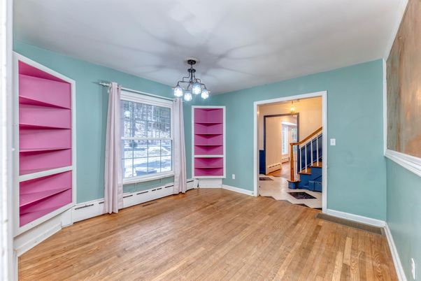 Empty room, Interior, Wood Texture Flooring