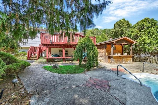 Backyard, Exterior, Hot Tub, Pool