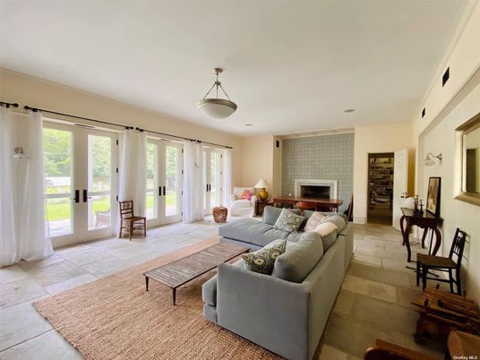 Fireplace, Interior, Living room, Stone Walls