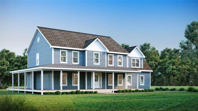 Exterior, Facade, Farmhouse