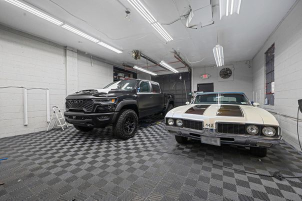Garage, Interior, Stone Walls