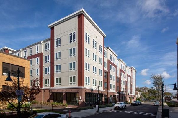 Exterior, Facade, Condo Building
