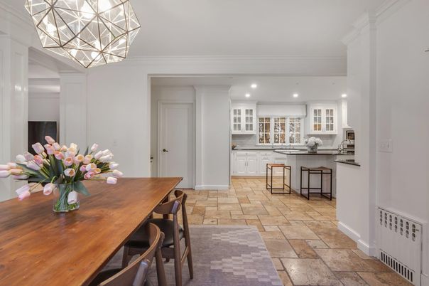 Dining room, Interior, Kitchen, Recessed Lighting