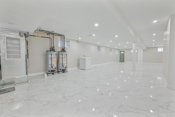 Interior, Marble, Recessed Lighting