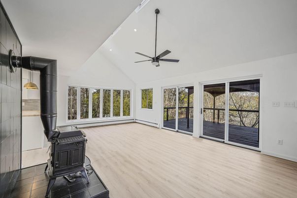 Interior, Pendant Lights, Recessed Lighting, Wood Texture Flooring