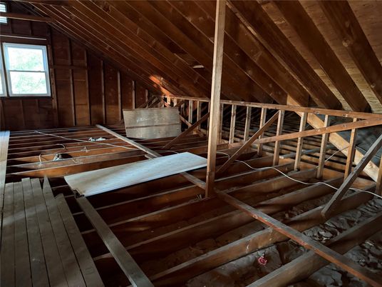 Interior, Sauna Room, Wooden Beams