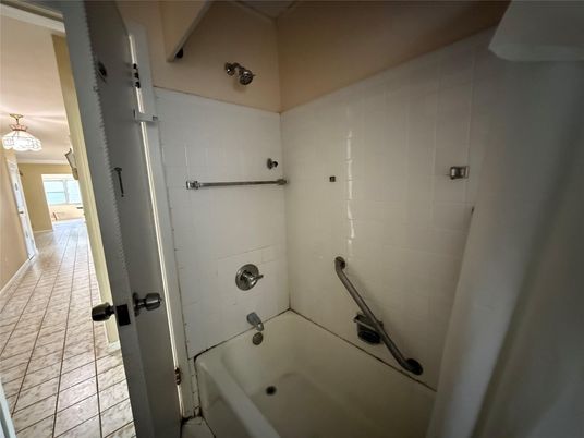 Bathroom, Chandelier, Interior